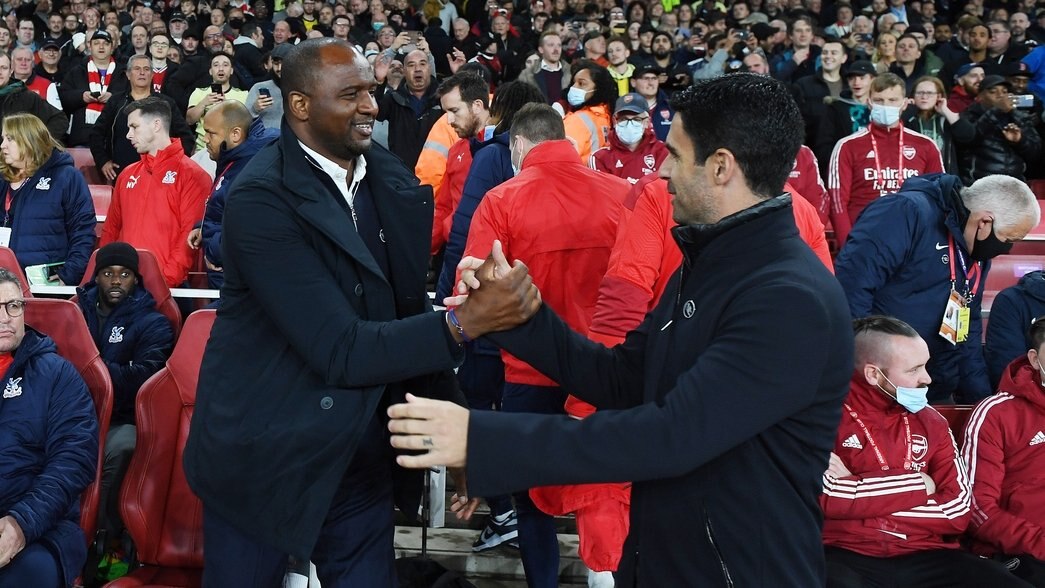 Arteta and Vieira 